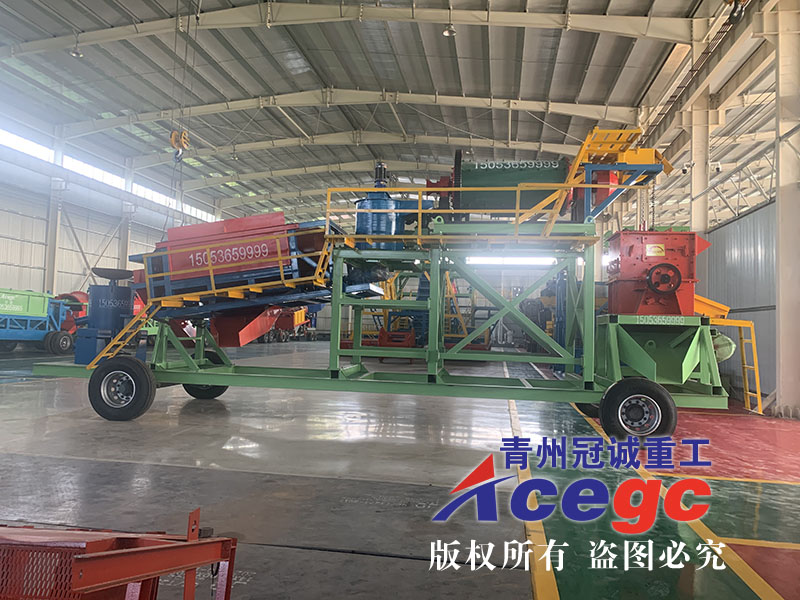 移動(dòng)球磨制砂選礦設(shè)備